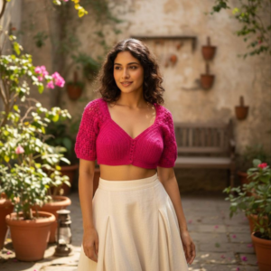 Petal Pink Artisan Top